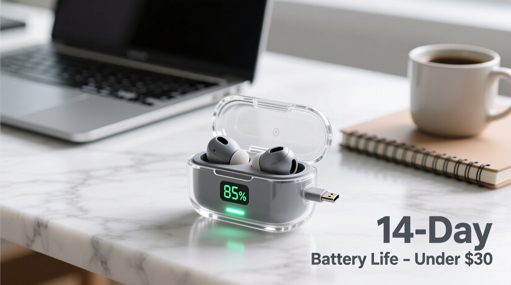 wireless earbuds under 30 that actually last more than a week