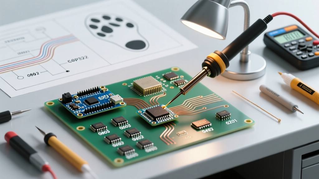 Soldering Surface Mount Electronic Components: Beginner Tutorial