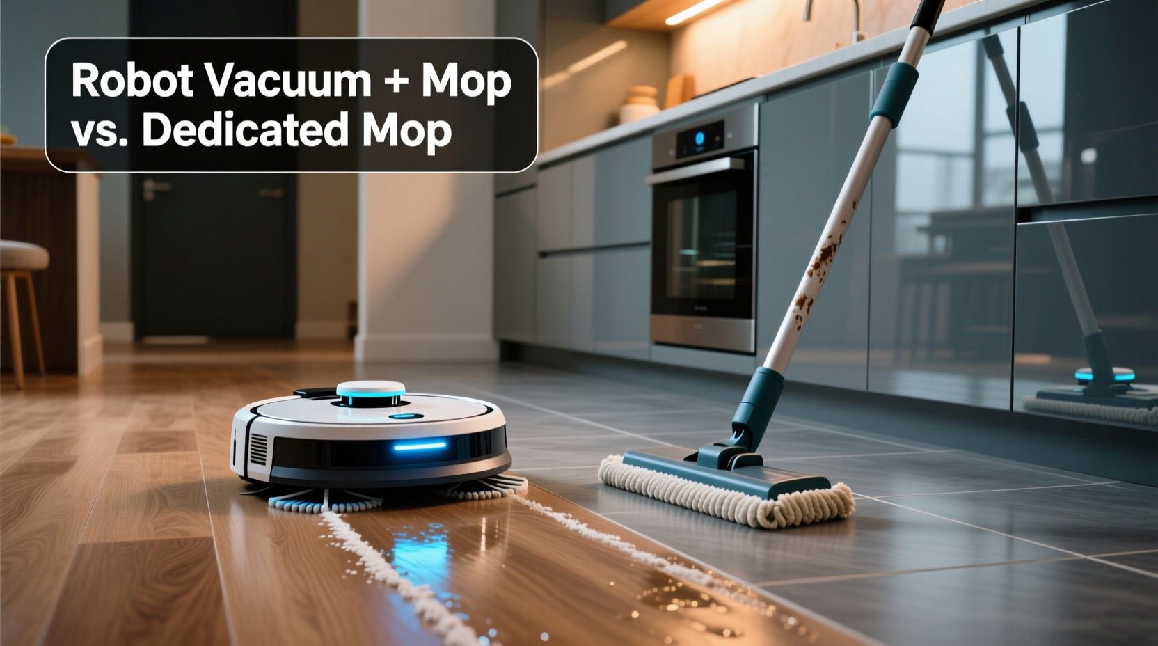 robot vacuum with mop vs dedicated mop is the combo actually effective
