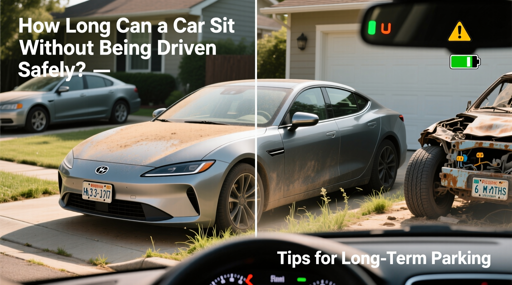 how long can a car sit without being driven