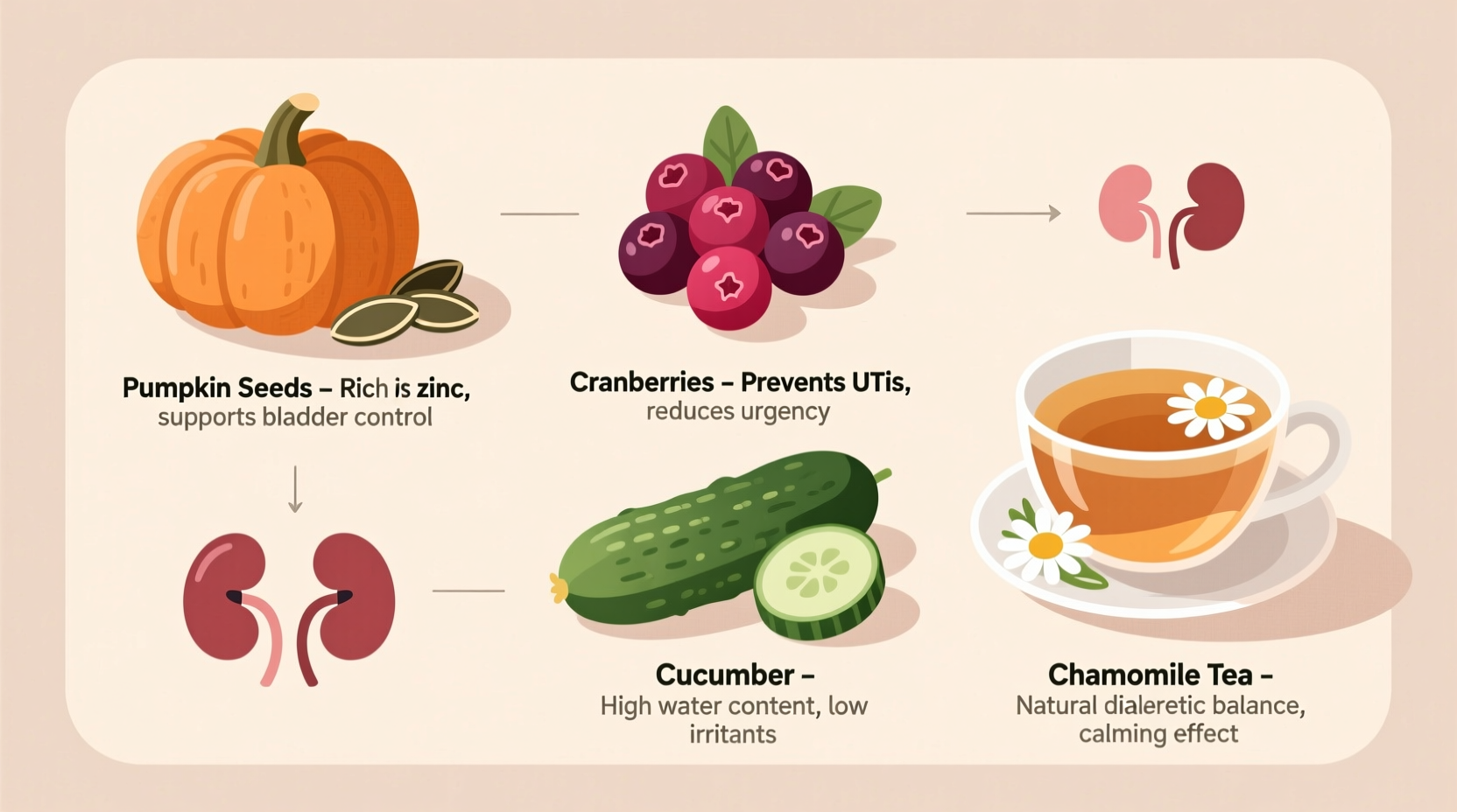 Foods That Reduce Frequent Urination: Evidence-Based Options
