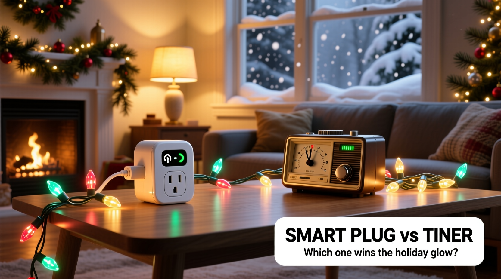 smart plug vs timer for controlling christmas lights automation showdown