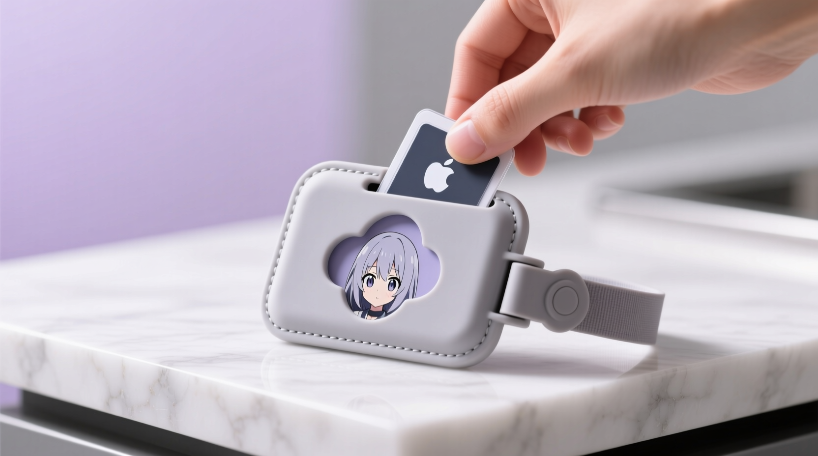 how to sanitize anime badge holders without clouding silicone