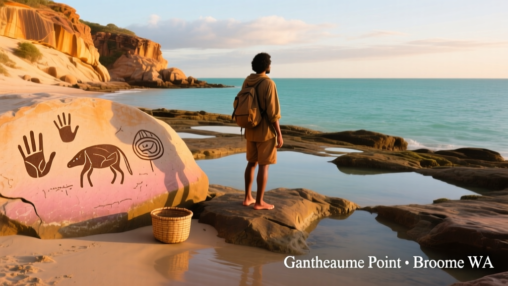 Red Earthing at Gantheaume Point, Broome: A Grounding Ritual on the Kimberley Coast