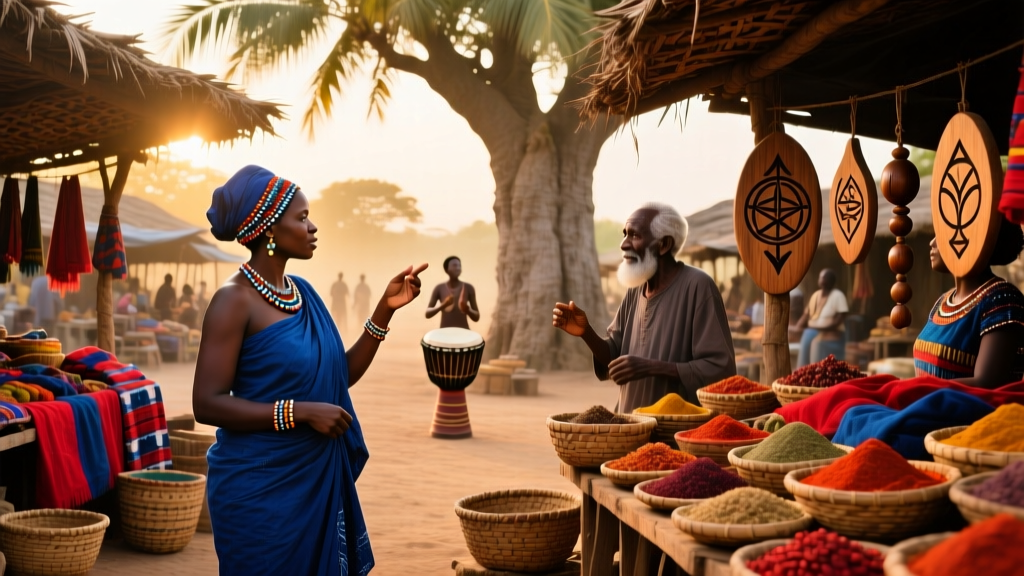 Market in African: Cultural Dream Symbolism