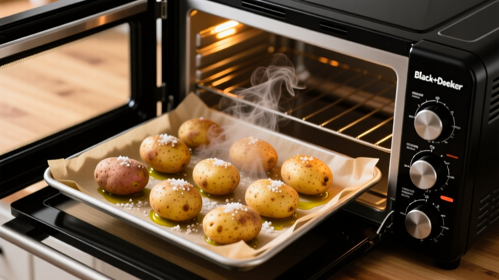 How to Bake Potatoes in a Black & Decker Toaster Oven
