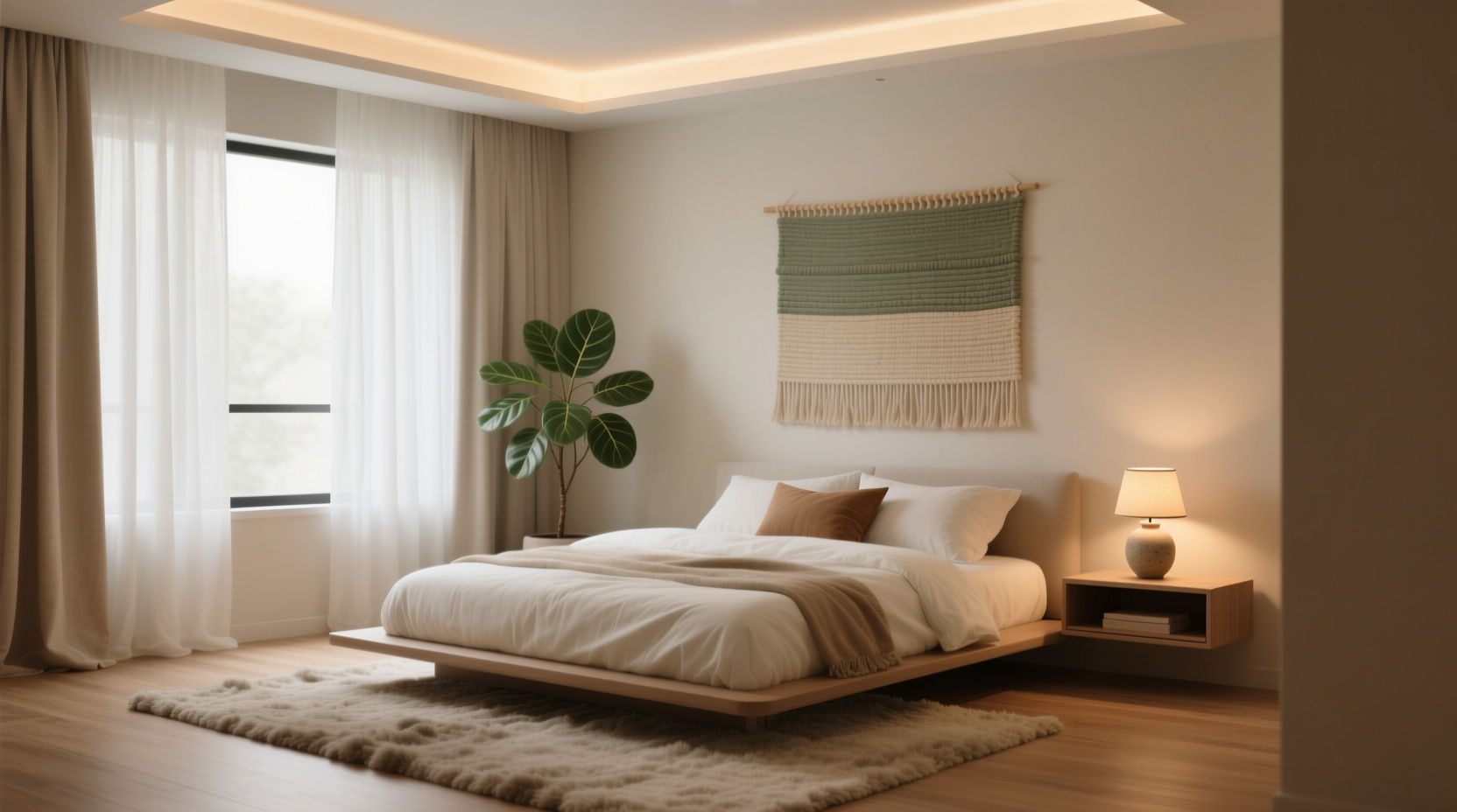 how to create a calming bedroom environment for deeper sleep quality
