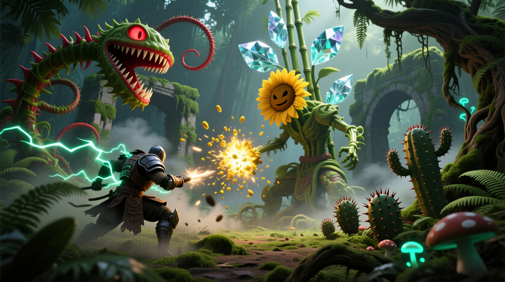 fight plants with plants