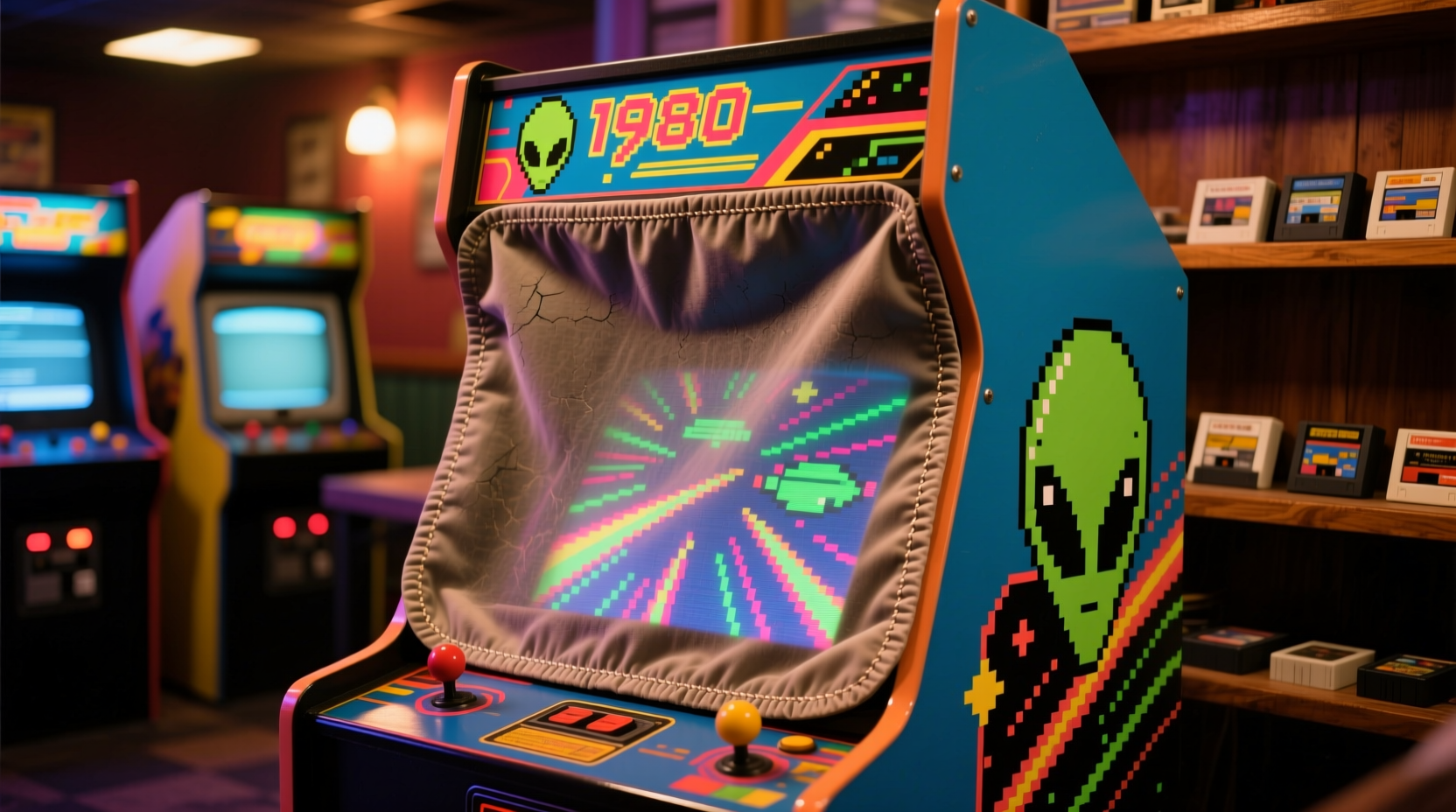 how to wash retro arcade cabinet dust covers safely