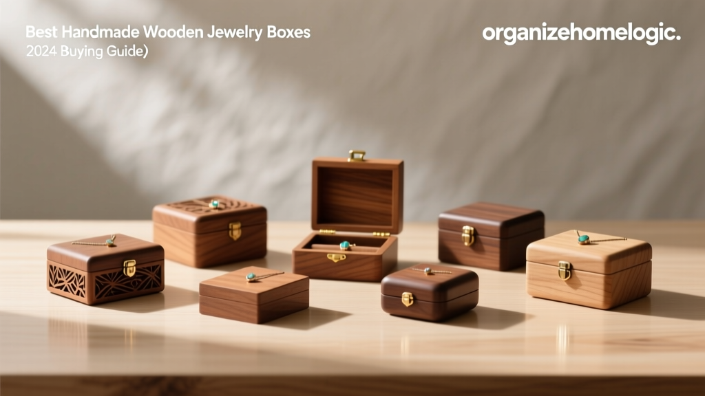 Best Handmade Wooden Jewelry Boxes (2024 Buying Guide)