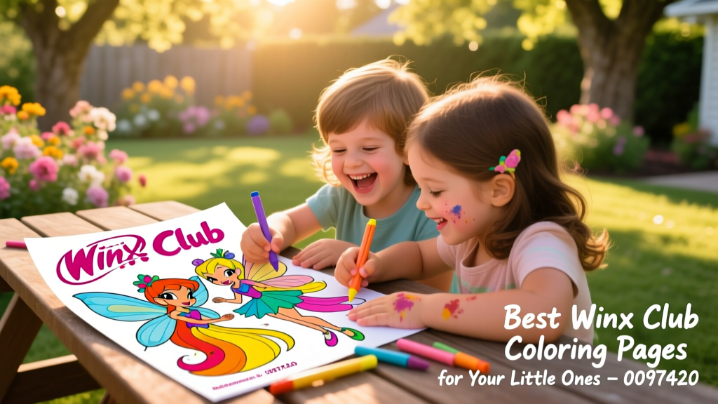 Best Winx Club Coloring Pages for Your Little Ones: Creative Play That Supports Emotional Growth and Fine Motor Development