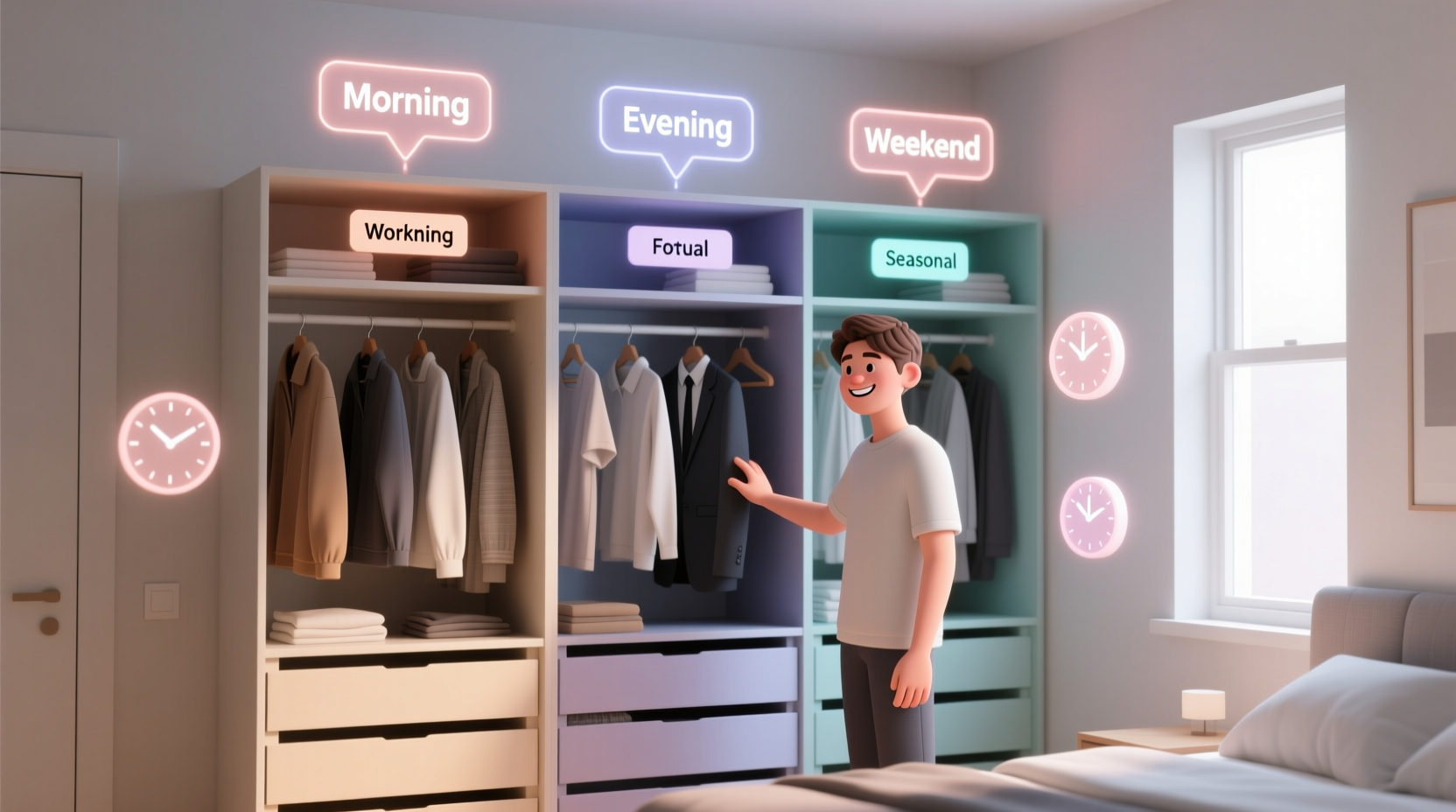 closet organization tips for opposing fashion timelines