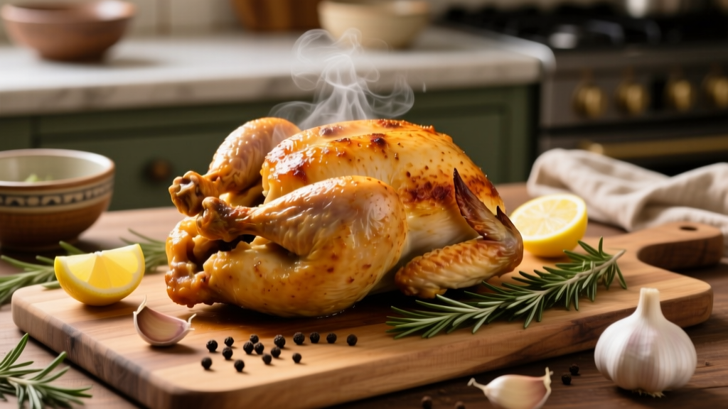 How to Air Fry a Whole Chicken Roast (Crispy & Juicy!)