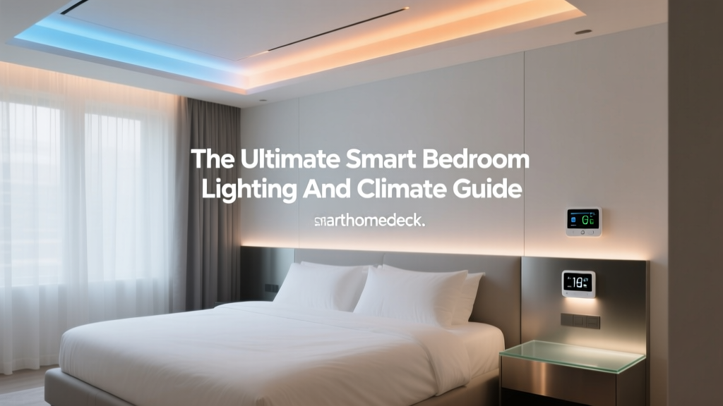 The Ultimate Smart Bedroom Lighting And Climate Guide