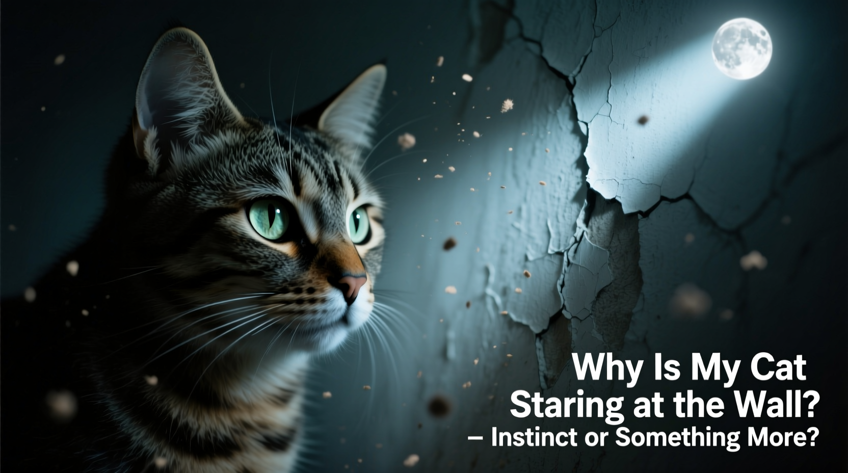 why is my cat staring at the wall spooky reasons or just instinct