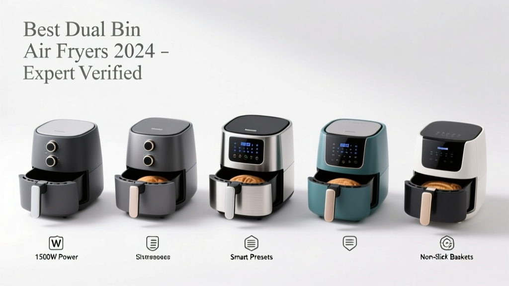 Best Dual Bin Air Fryer: Top Picks for 2024