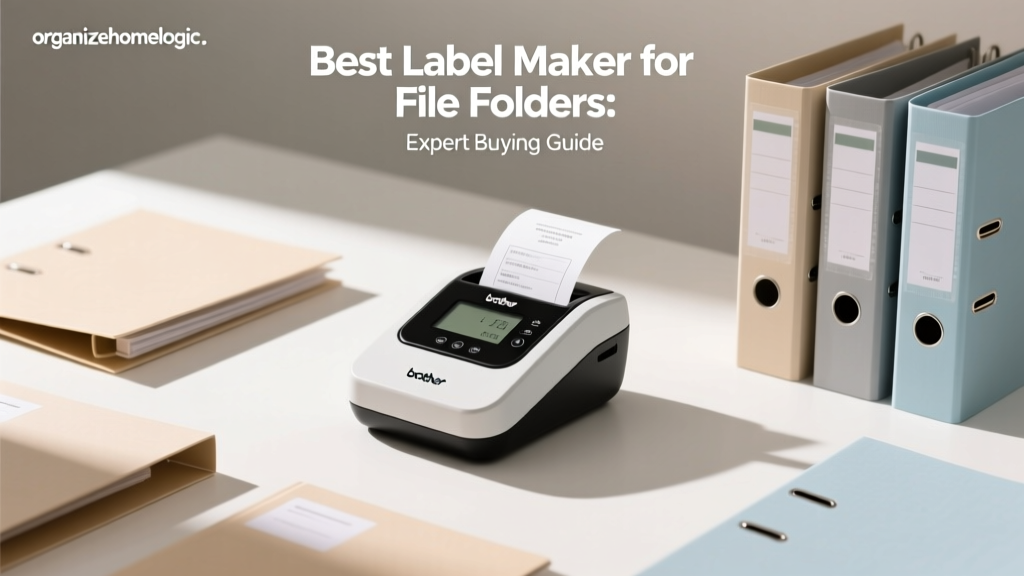 Best Label Maker for File Folders: Expert Buying Guide