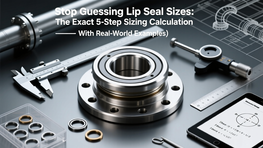 Lip Seal Sizing: 5-Step Calculation Guide