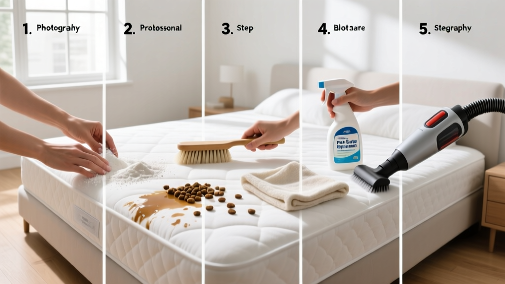 Proven Steps to Clean Pet Food from Mattress Fast