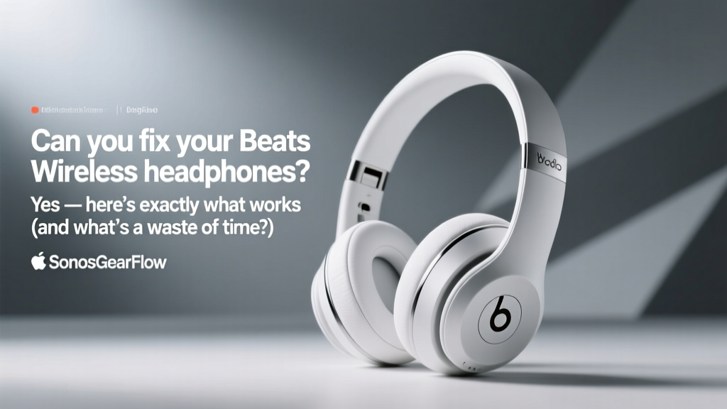 Beats Wireless Headphones Repair: What Actually Works (2026)