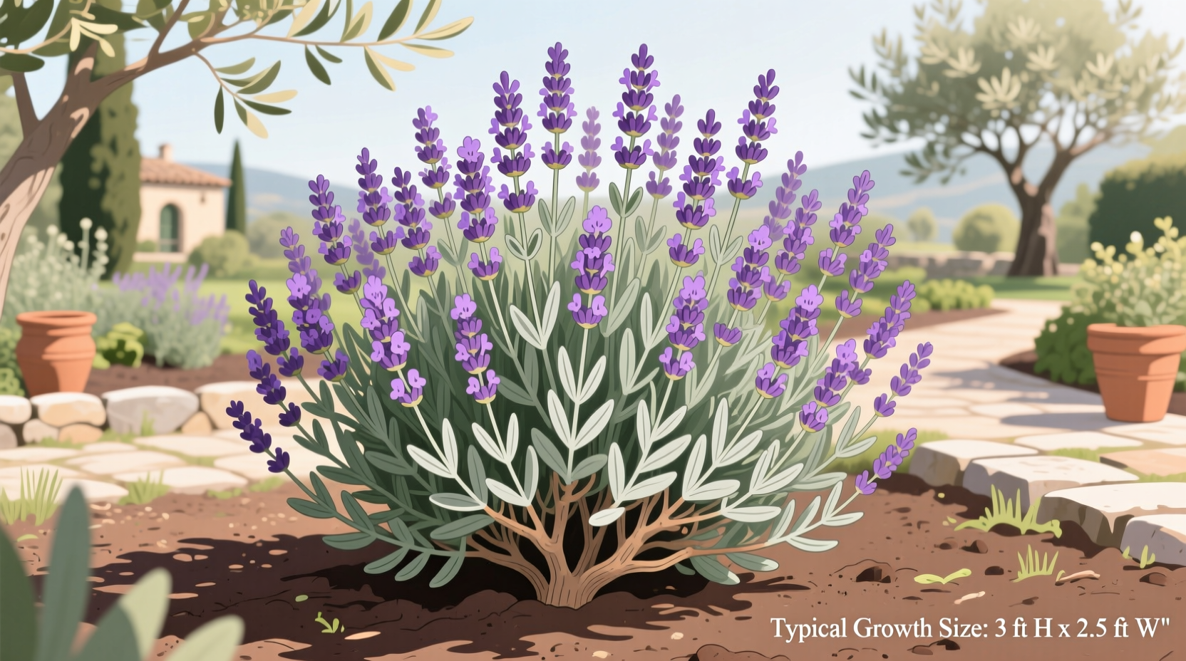 How Big Does A Lavender Plant Grow