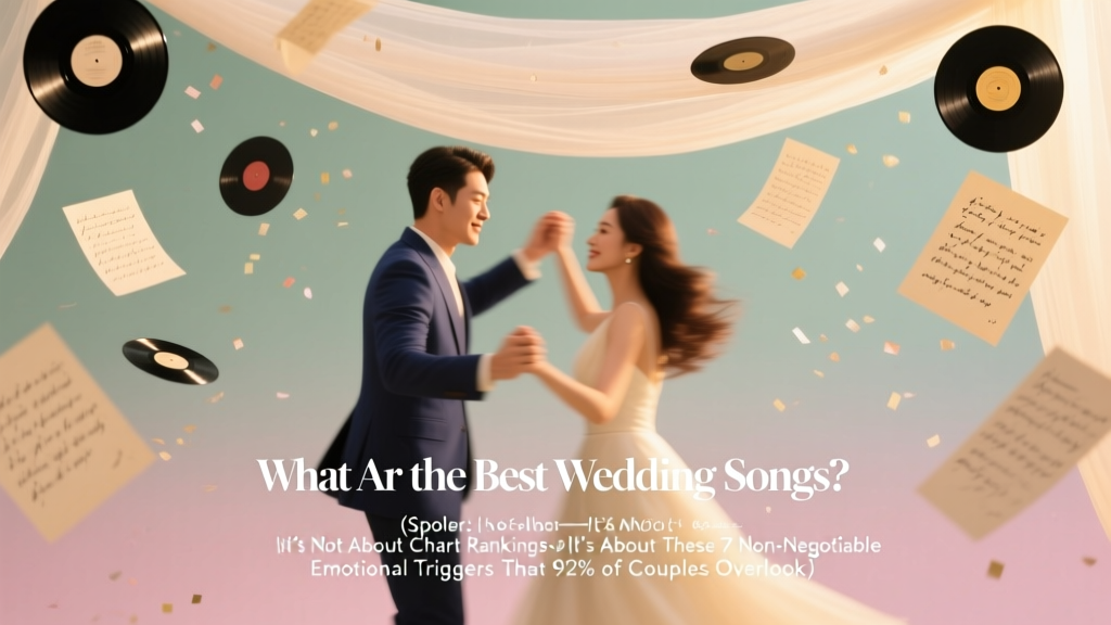 Best Wedding Songs: A Science-Backed Framework