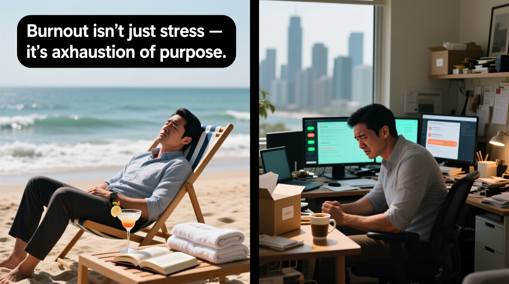 burnout vs stress why a vacation doesnt always fix the problem