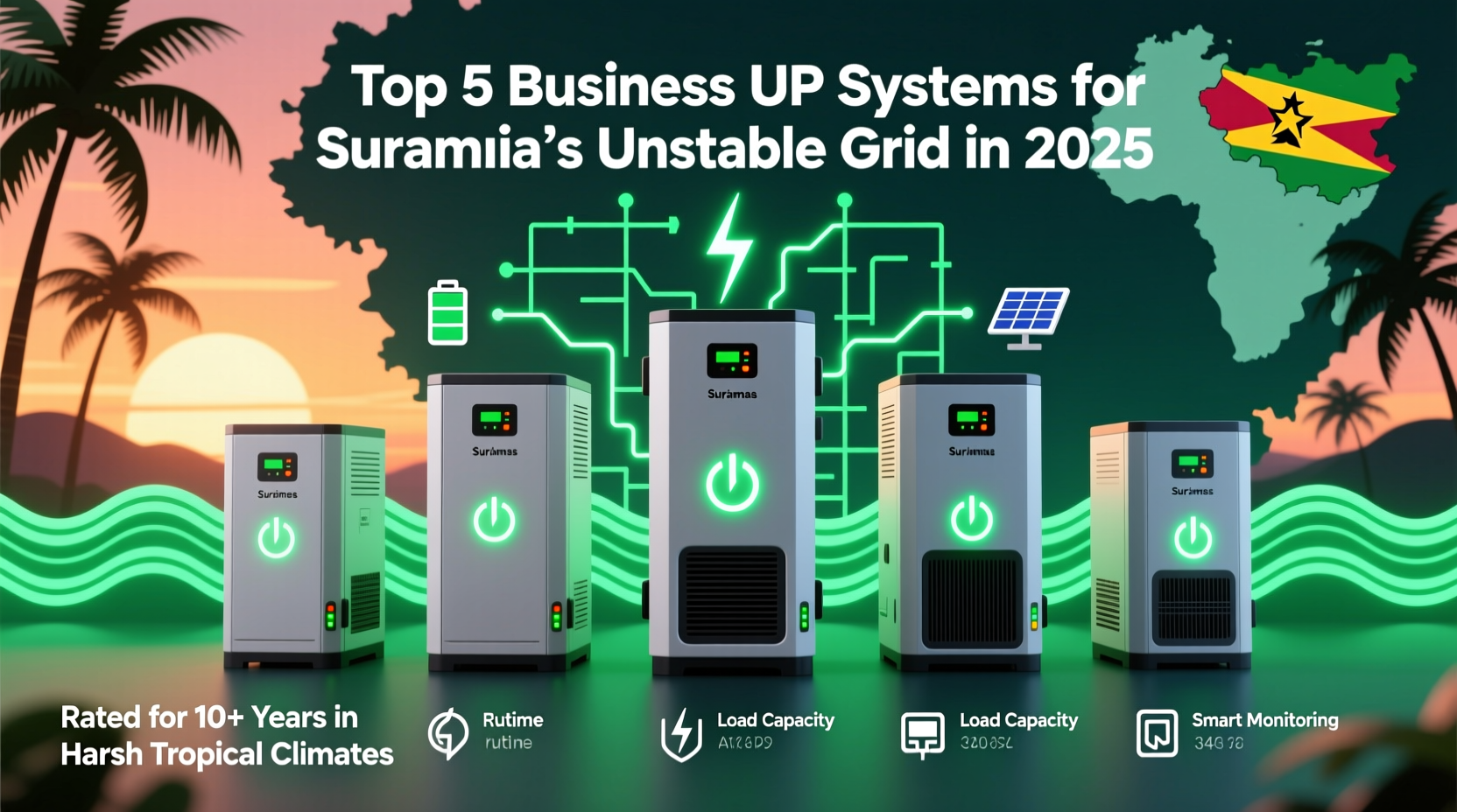 best ups for business in surinam