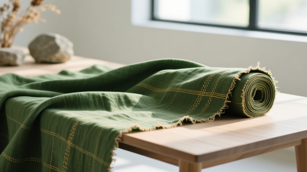 Green Linen Fabric by the Yard: Safety, Certifications & Sourcing Guide
