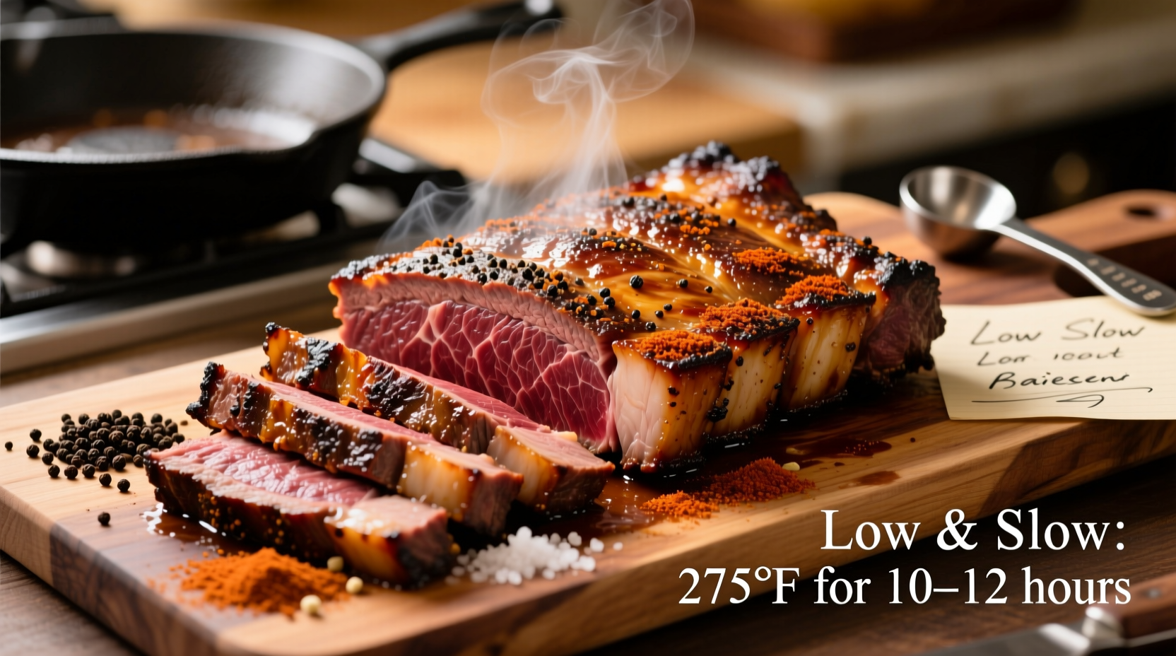 how to make perfect oven brisket with spices and science