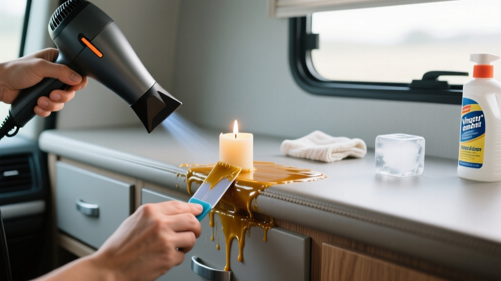 Proven Steps: How to Get Candle Wax Out of RV Fast