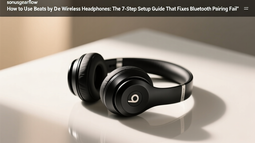 Beats Wireless Headphones: Fix Pairing, Battery & Sound