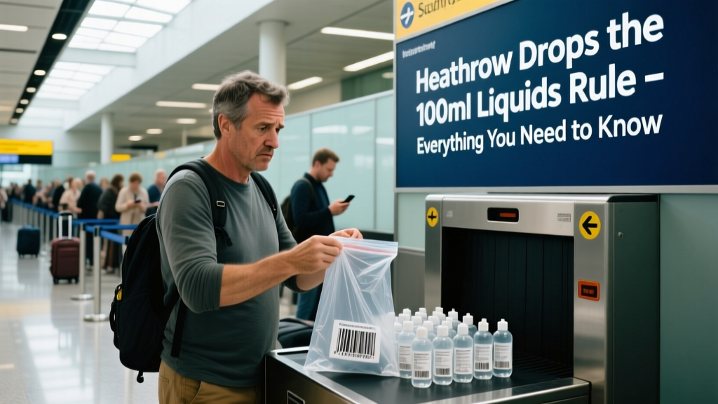 Heathrow Drops the 100ml Liquids Rule: Everything You Need to Know