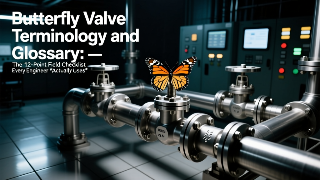 Butterfly Valve Glossary: 12-Point Field Checklist