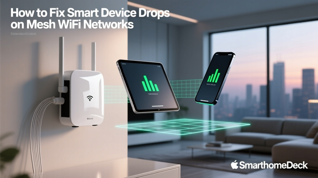 How to Fix Smart Device Drops on Mesh WiFi Networks