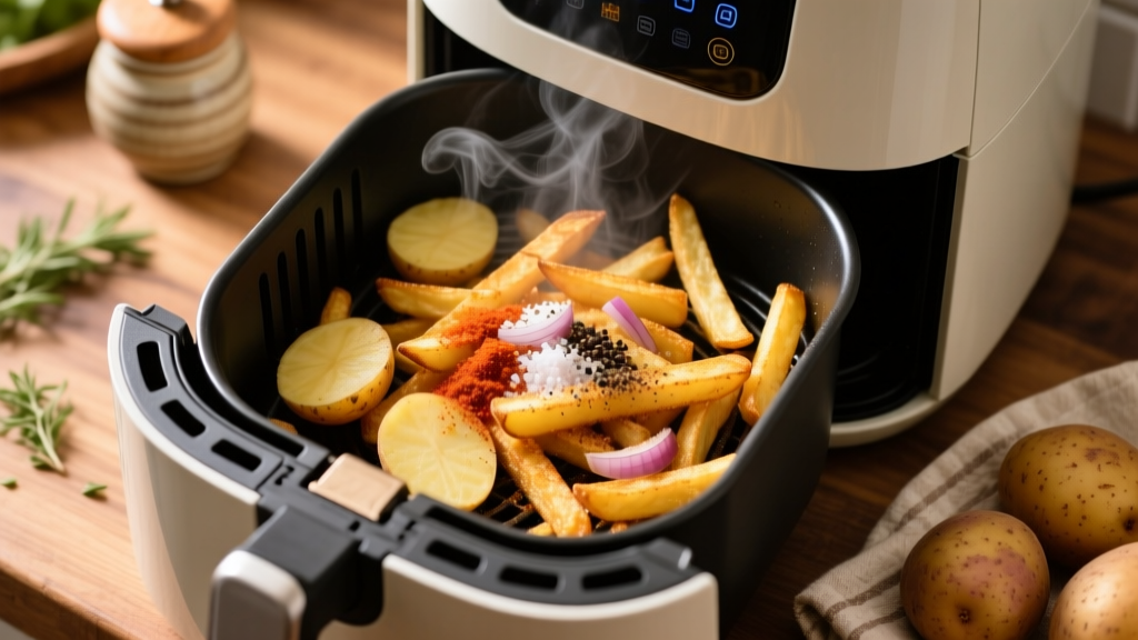 How to Cook Checkers Seasoned Fries in an Air Fryer