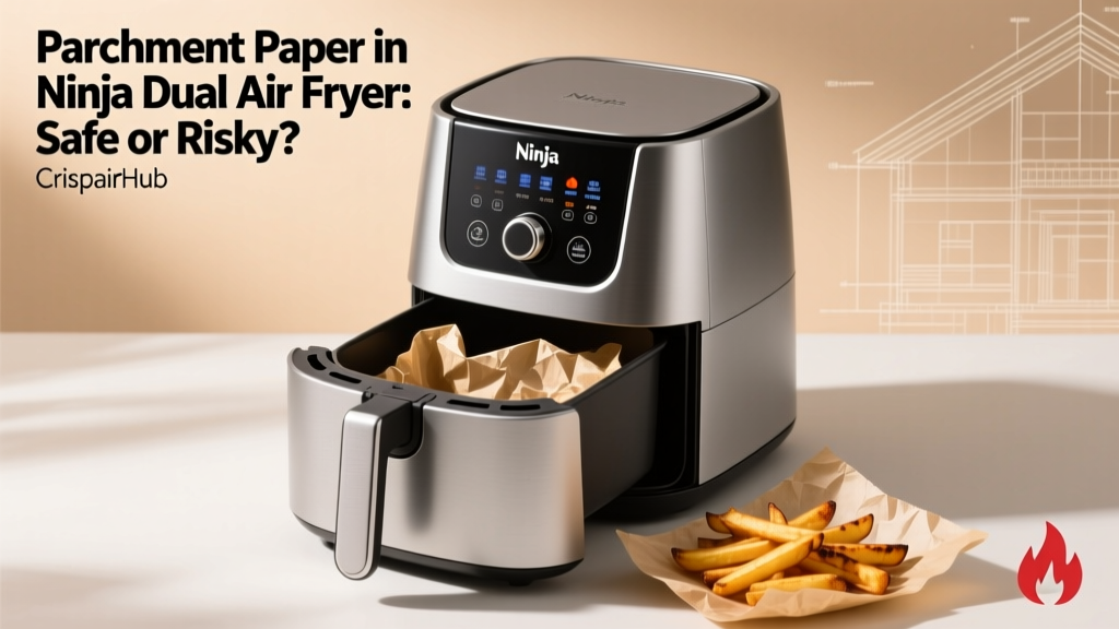 Parchment Paper in Ninja Dual Air Fryer: Safe? Yes!
