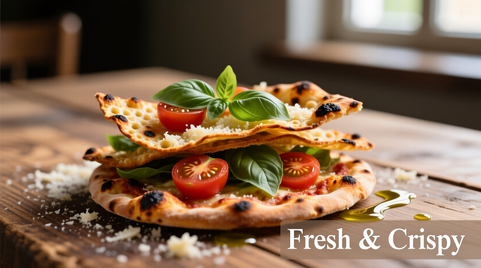 Tomato Basil Pizza Crisps: Crispy Snack Explained