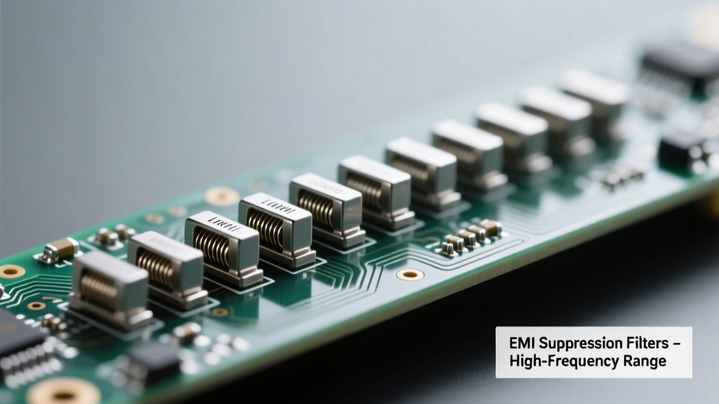 How Line Filters Suppress EMI at High Frequencies: RF Engineering Insights and Practical Design Guidance