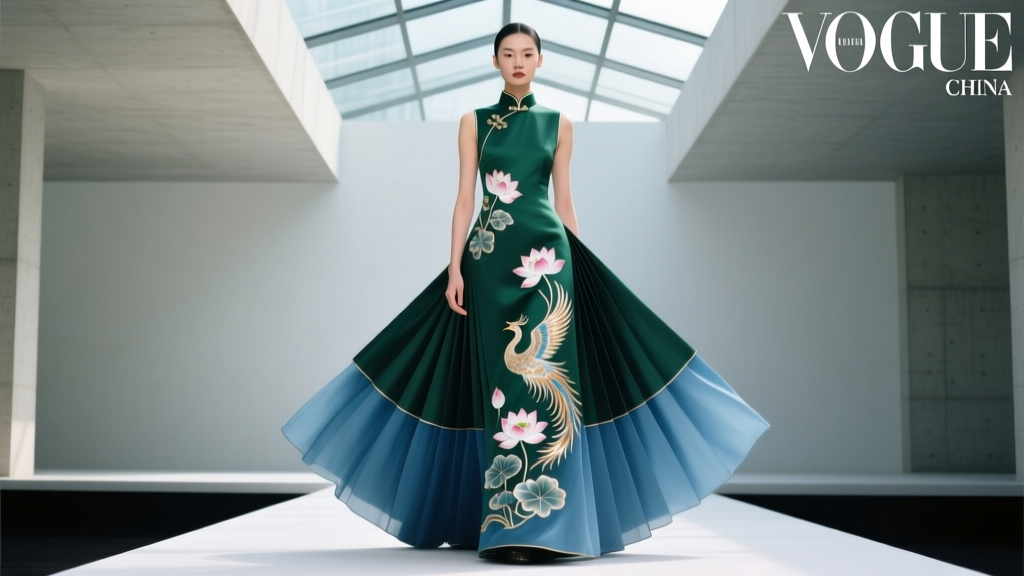 Chinese Couture on Global Runways: Embroidery & Silhouettes