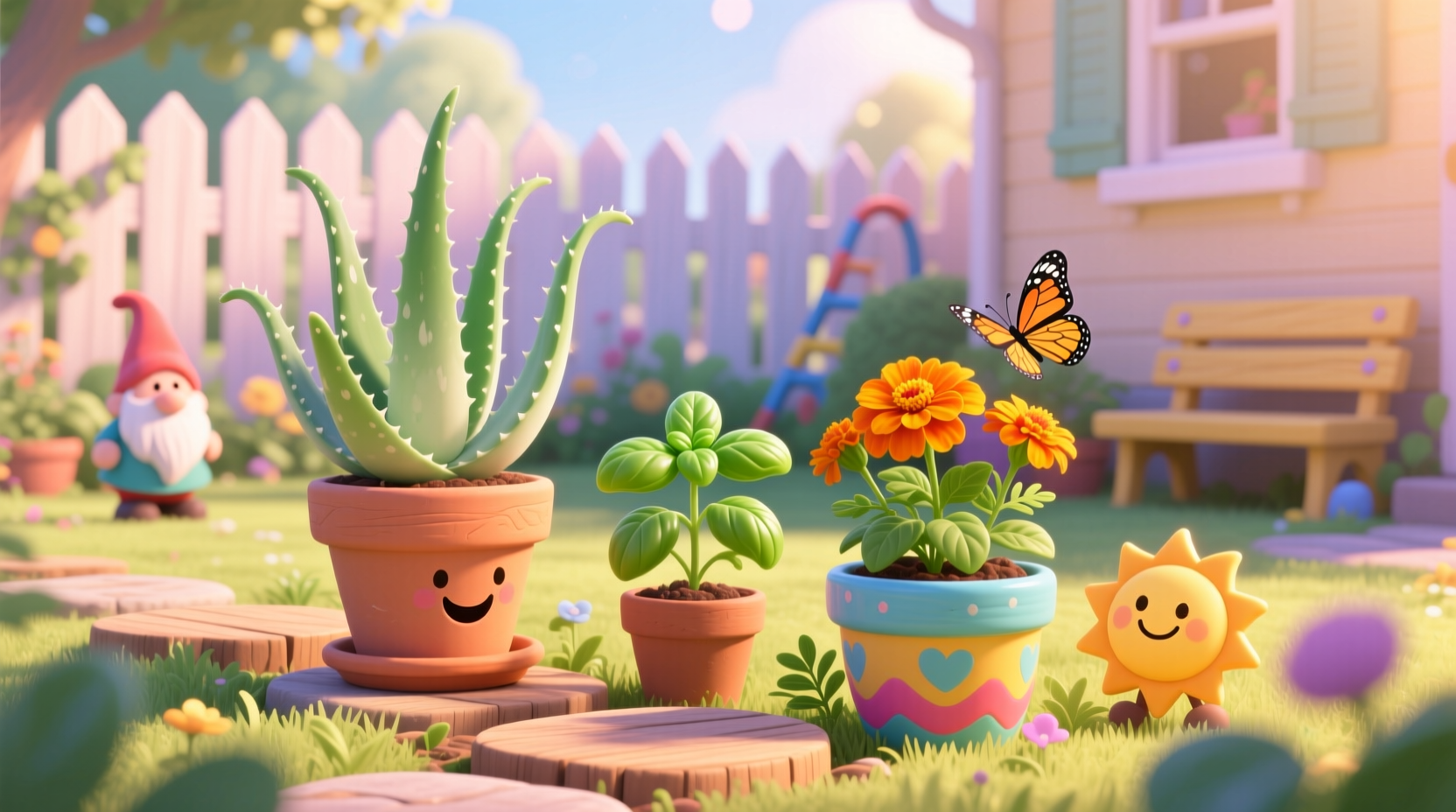 kid friendly plants
