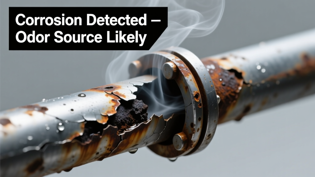 Pipe Corroded Smells Bad: Quick Diagnosis Guide