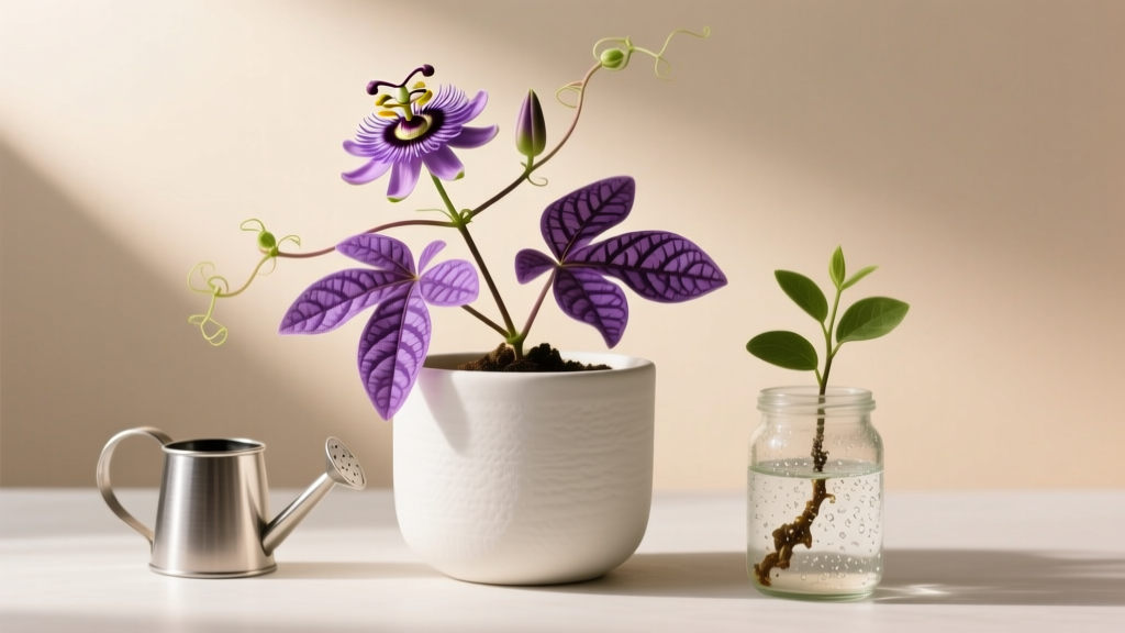 Purple Passion Plant Watering Schedule for Propagation