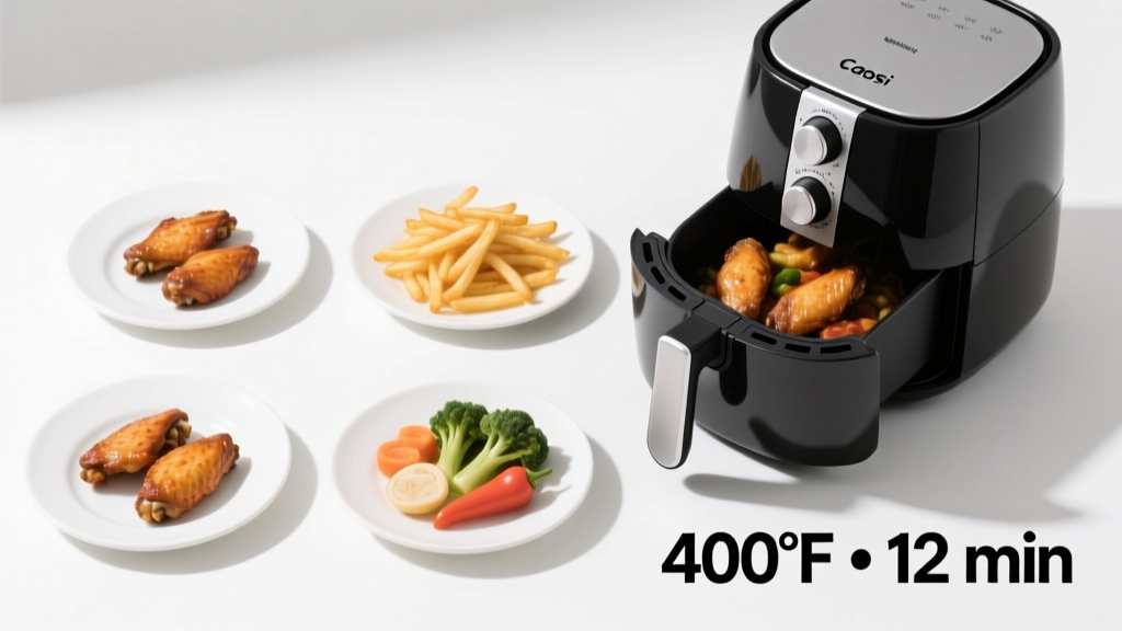 Cosori Air Fryer Cooking Times: Real-World Guide