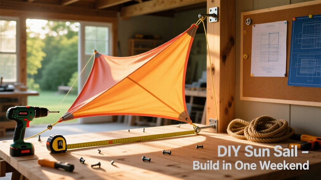 DIY Sun Sail: Build a Shade Sail in One Weekend