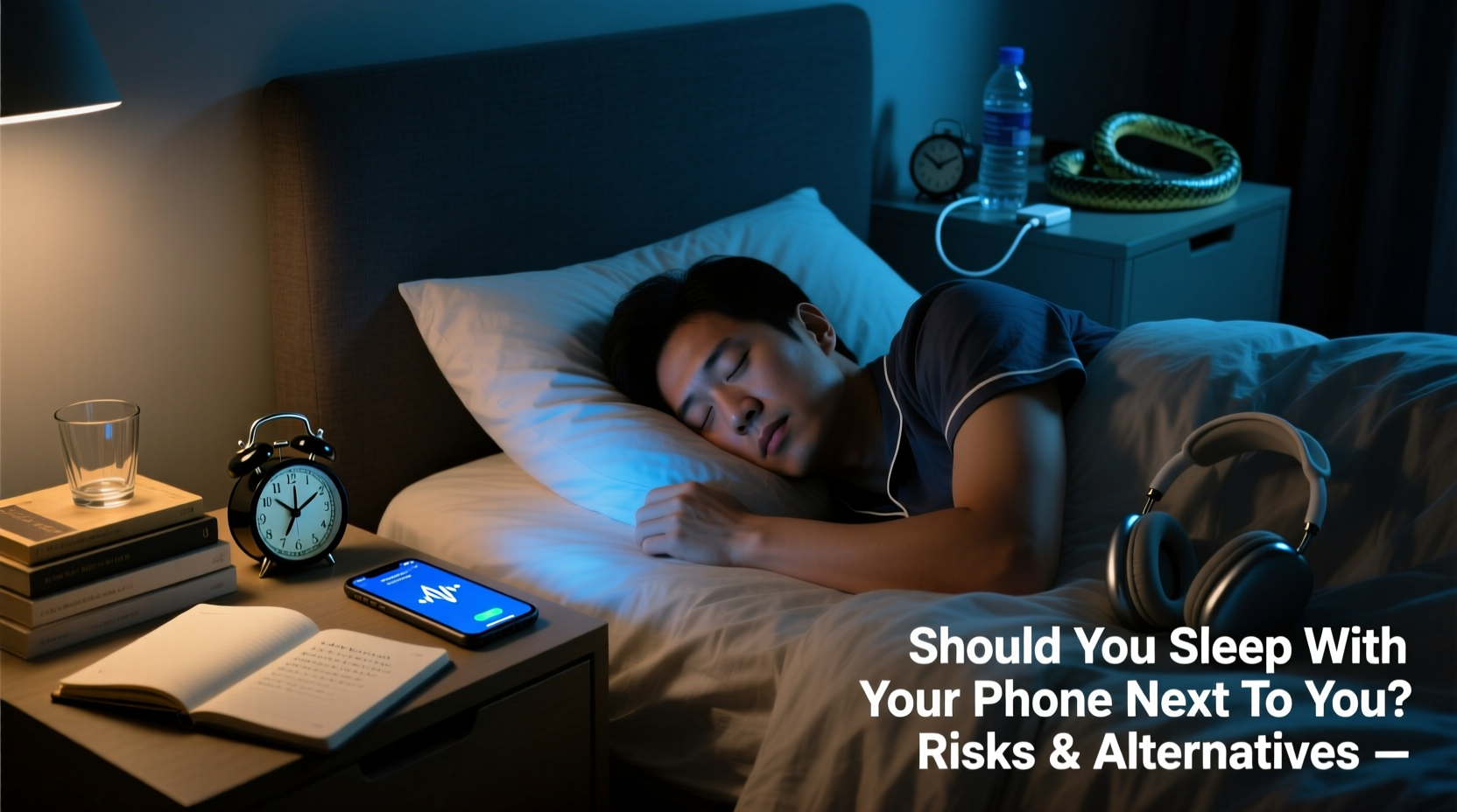 should you sleep with your phone next to you risks and alternatives