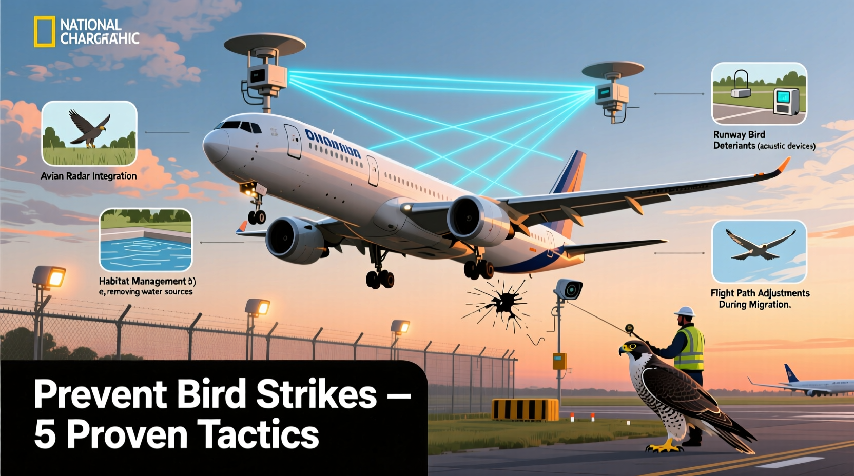 How to Prevent Bird Strikes on Aircraft