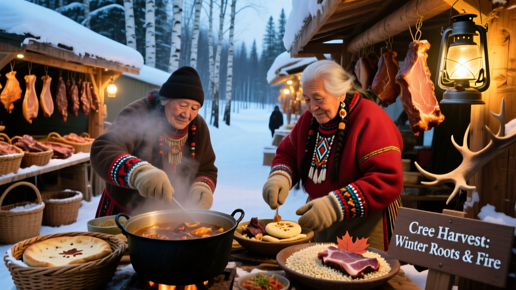 Winter Journey to Northern Quebec with the Cree Nation: Ice Roads, Caribou Stew, and Living Knowledge