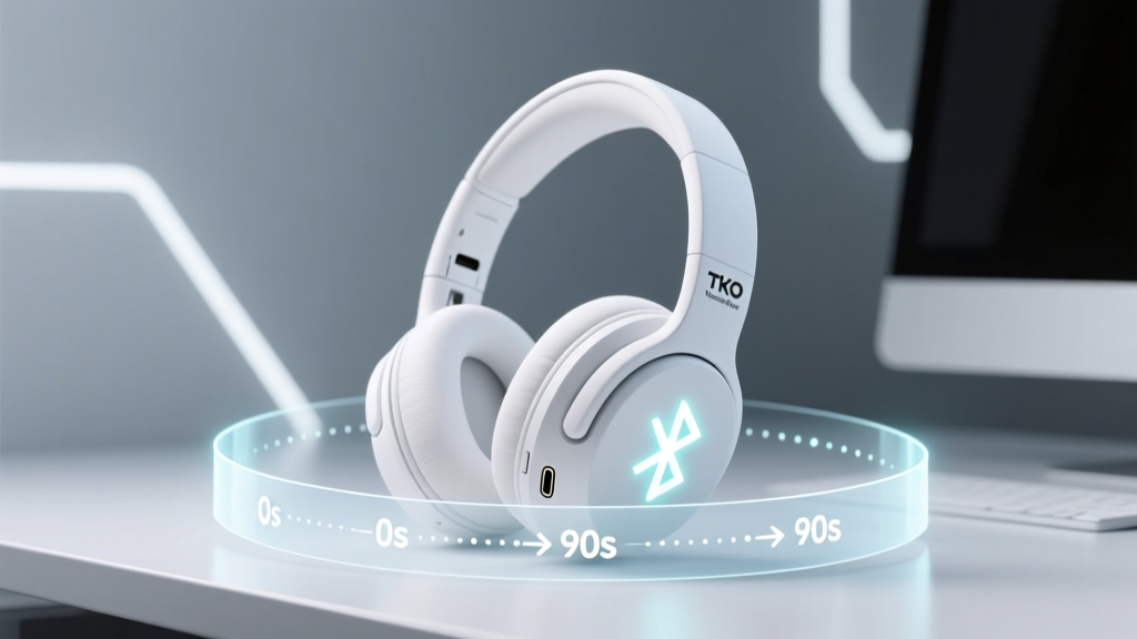 TKO Wireless Headphones Bluetooth Setup Guide