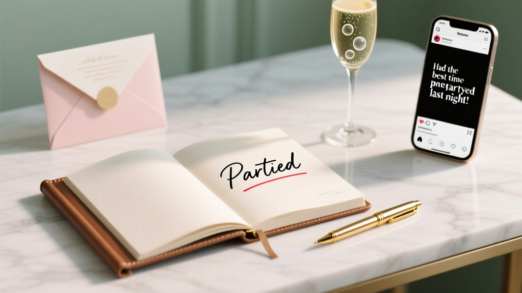 How to Spell Partied Correctly (2026)